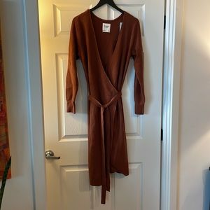 Abercrombie Wrap Sweater Dress NWT